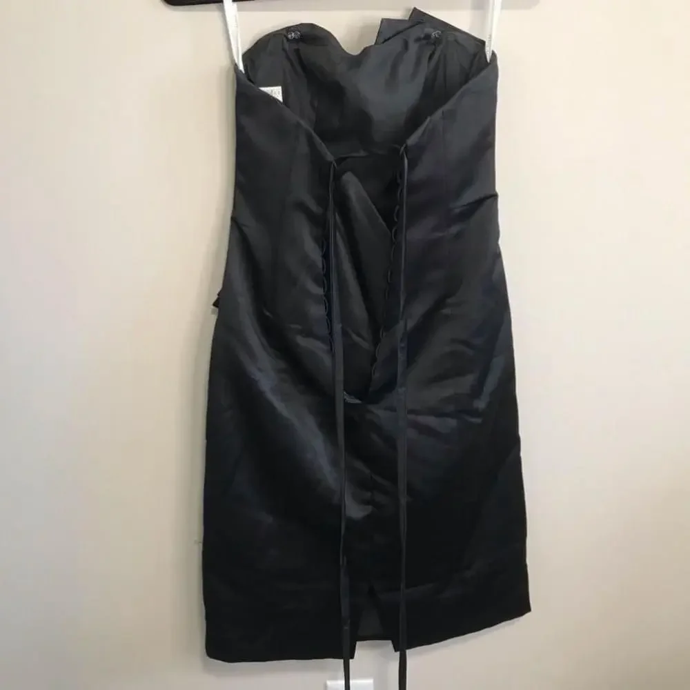 Soffia Tolli - Black Event/Cocktail Dress Size 4 - China